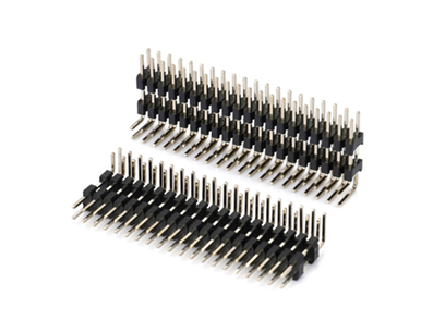 2.0mm 双排/双塑90° DIP(2-40Pin)