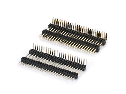 1.27mm 单/双排/双塑90°DIP(1-50Pin)