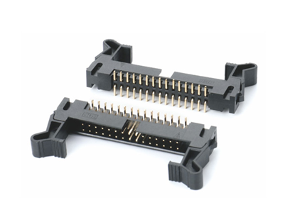 2.54mm 双排 SMT 牛角