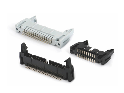 2.54mm SMT 90/180°  牛角黑色白色