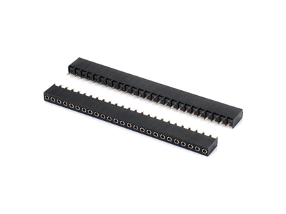 2.54mm 6.8H 单排180° DIP(1-40Pin)