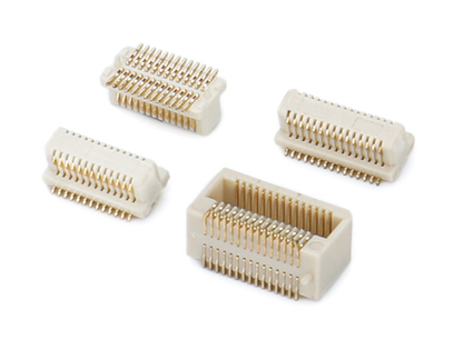 0.8mm 90度垂直侧插 公母