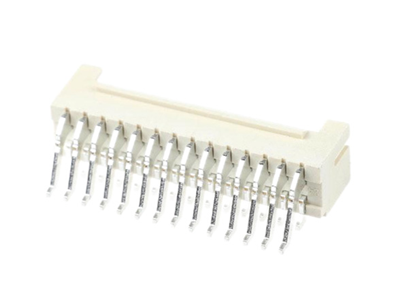 PHB2.0mm 双排卧式带扣SMT