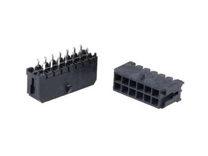MX3.0mm 双排带扣180° DIP